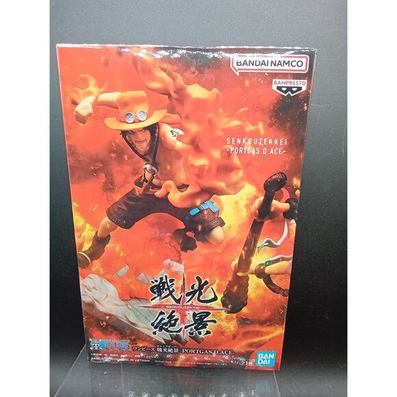 Banpresto One Piece Portgas D. Ace Figure With Box - Picture 1 of 8
